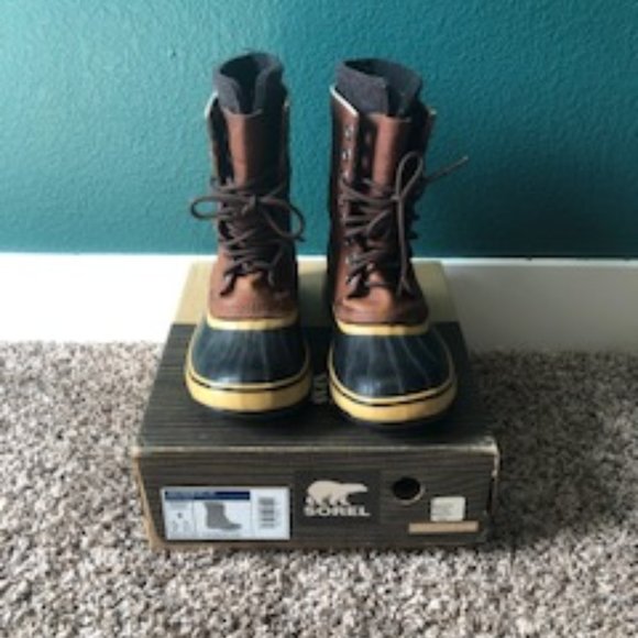 Sorel 1964 premium leather winter boots - Picture 4 of 8